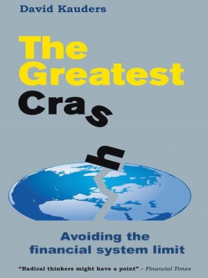 cover image of The Greatest Crash